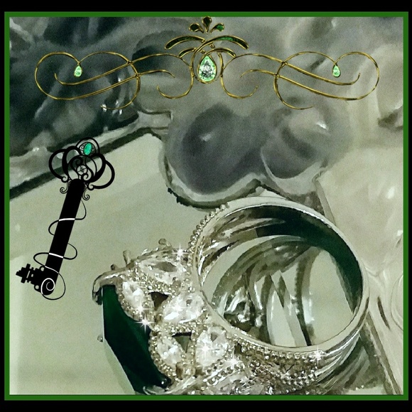 🔱THE "QUEEN EMERALD" 38CT CUSHION RING🔱 - Picture 8 of 8